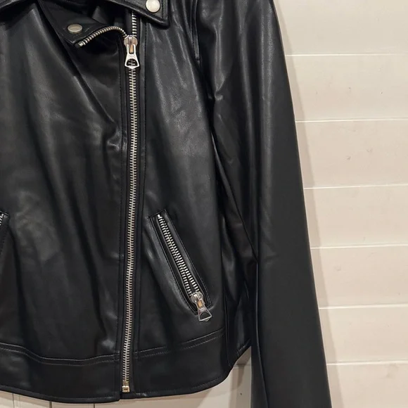 Torrid Classic Black Leather Jacket - Picture 7 of 14